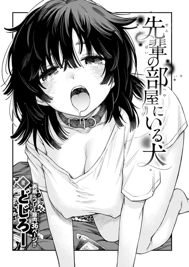先輩の部屋にいる犬【どじろー】